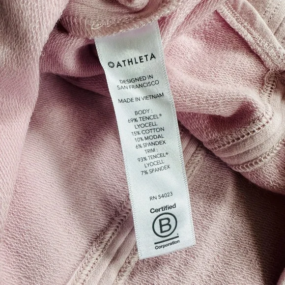 Athleta Samsara Side Tie Sweatshirt New - Picture 6 of 6